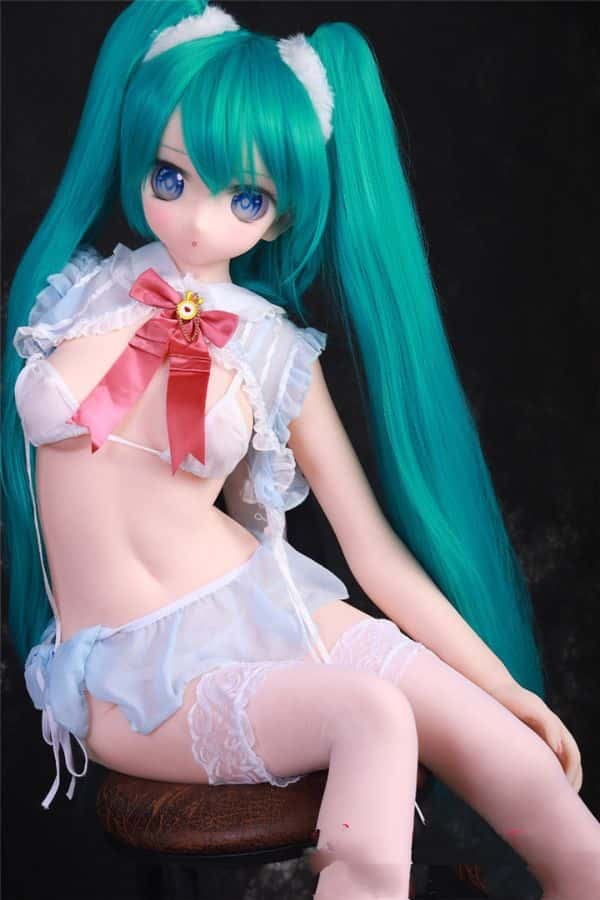MOZUDOLL 145cm 小音xiaoyin TPE製アニメラブドール ダッチワイフ 二次元バージョン 肌色＆眼球色＆メイク＆ウィッグ＆衣装は宣材写真と同じ 低価格で高品質