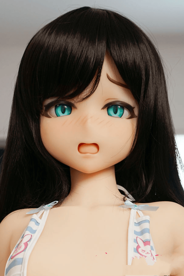 色気あふれる美女、130cmのYui-BヘッドTPE製ラブドール：AAカップのスリムボディ、カスタマイズ可能、オーラル機能付きのリーズナブルなアニメドール