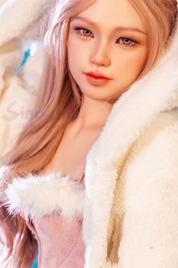 SinoDoll 戦闘機 最新作 161cm S42 Linxia ヘッド フルシリコン製ラブドール Bカップ 軽量化 - ボディリアルメイクと蝋人形メイクの高級ダッチワイフ