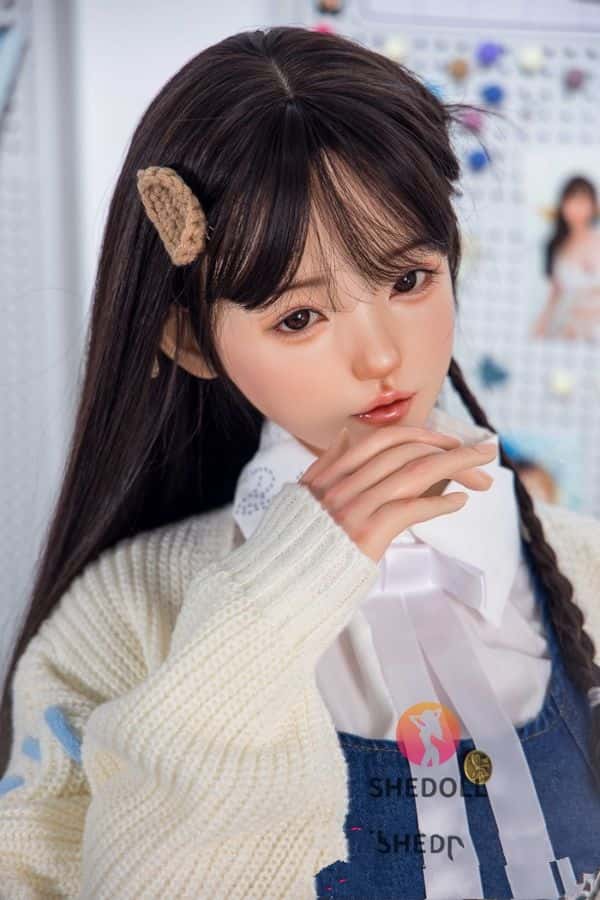 SHEDOLL 150cm 沅沅 Yuanyuan ヘッド 新作ボディ シリコンヘッド＋TPEボディラブドール Bカップ ボディ材質カスタマイズ可能 掲載画像はフルシリコン製 かわいい ダッチワイフ 安い