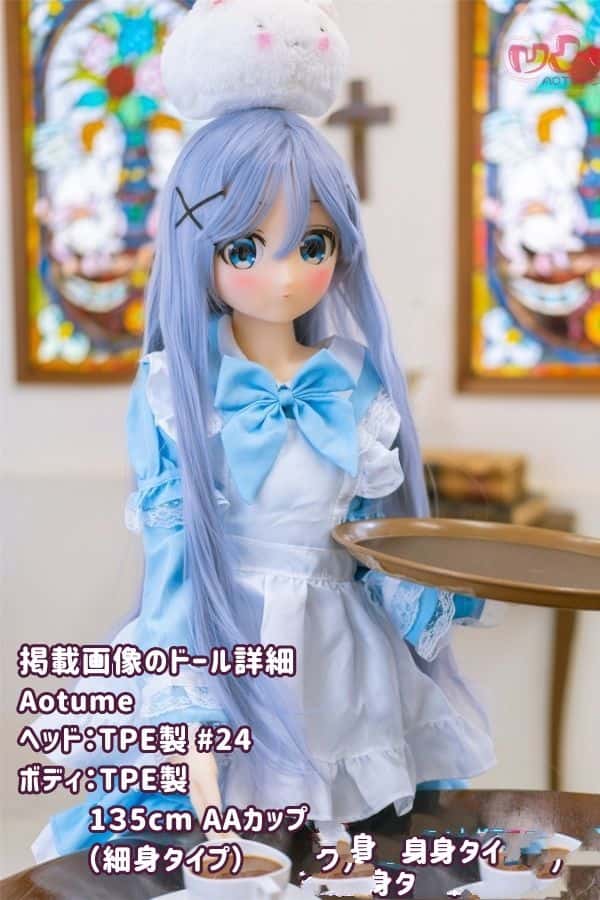 Aotume 135cm #24ヘッド TPE製ラブドール AAカップ 細身タイプ - ヘッド及びボディー材質選択可能なアニメドール ダッチワイフ 掲載画像はTPE製でコストパフォーマンス抜群