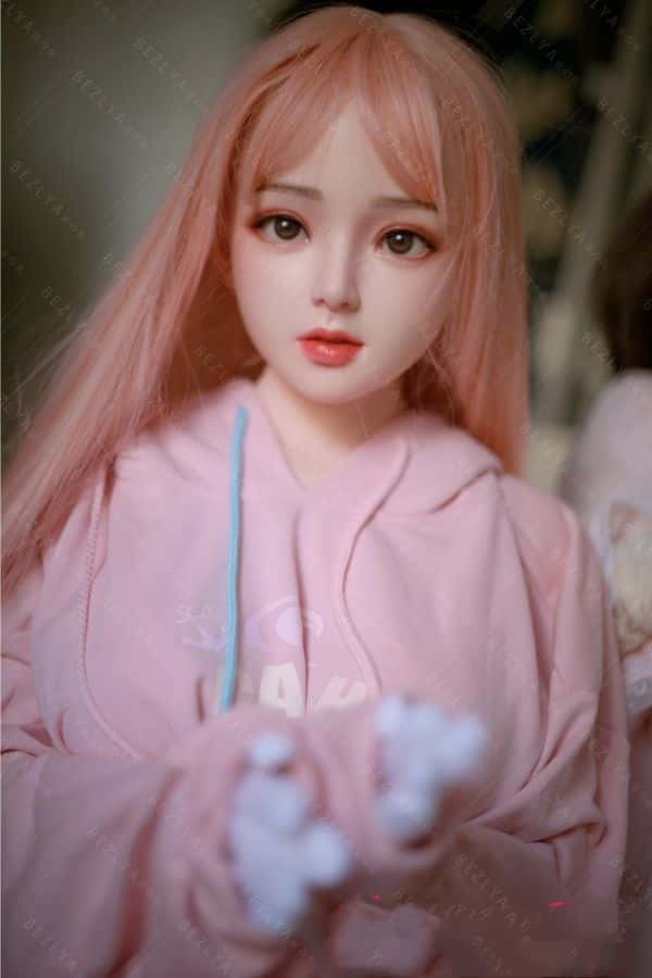 Bezlya 149cm 鈴蘭ヘッドCカップ シリコン製ヘッド＋TPE製ボディ ラブドール ダッチワイフ リアルドール 普通胸 M16ボルト カスタマイズ可能 低価格
