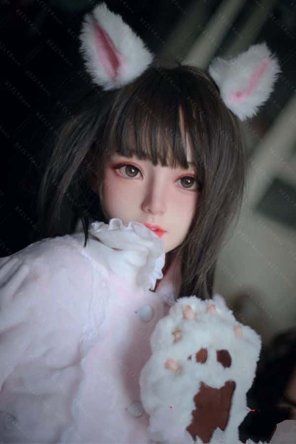 Bezlya 149cm 鈴蘭ヘッド シリコン製ヘッド＋TPE製ボディ ラブドール ダッチワイフ リアルドール 普通胸Cカップ M16ボルト カスタマイズ可能 低価格