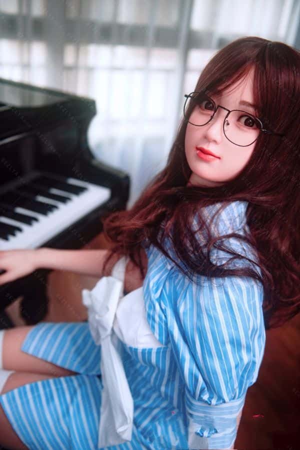 Bezlya 155cm 蝶豆ヘッド シリコン製ヘッド＋TPE製ボディ ラブドール ダッチワイフ リアルドール 貧乳Aカップ M16ボルト カスタマイズ可能 低価格