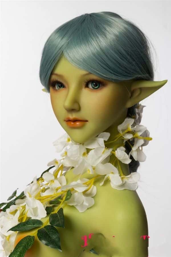 SanhuiDoll 118cm #1ヘッド エルフ フルシリコン製ラブドール ダッチワイフ Cカップ リーズナブルな価格