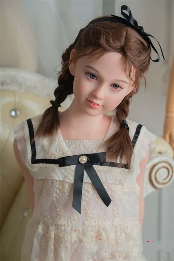 WAXDOLL 120cm #G34ヘッド フルシリコン製ラブドールの詳細レビュー：歯付きバスト平モデルの新型コスパ最強ダッチワイフ