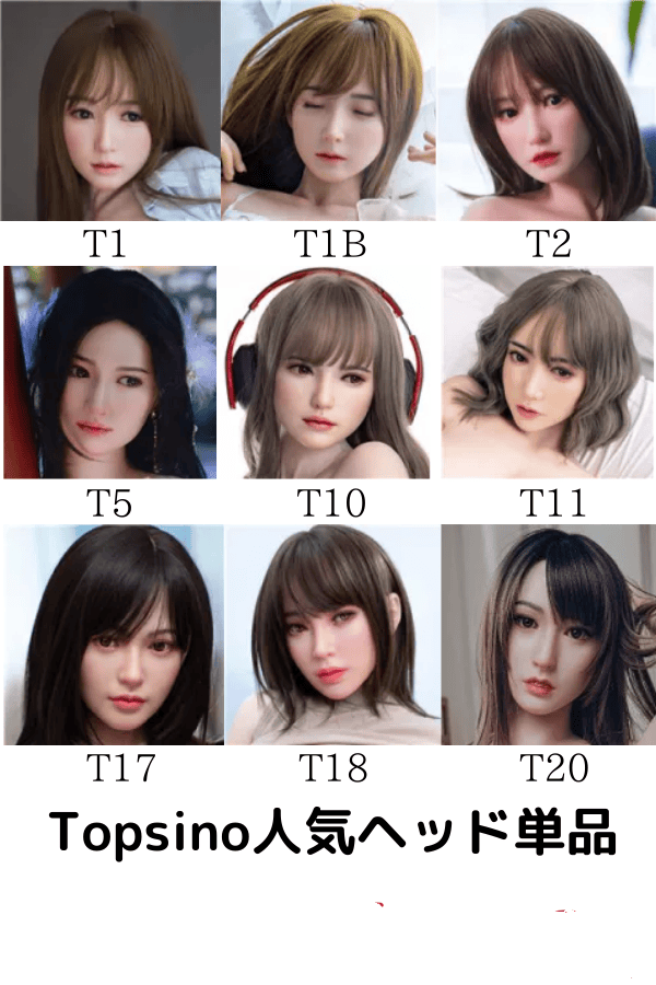 ### トップシノドール ヘッド単体レビュー：フルシリコン製ダッチワイフの頭部のみが驚くほど安価！