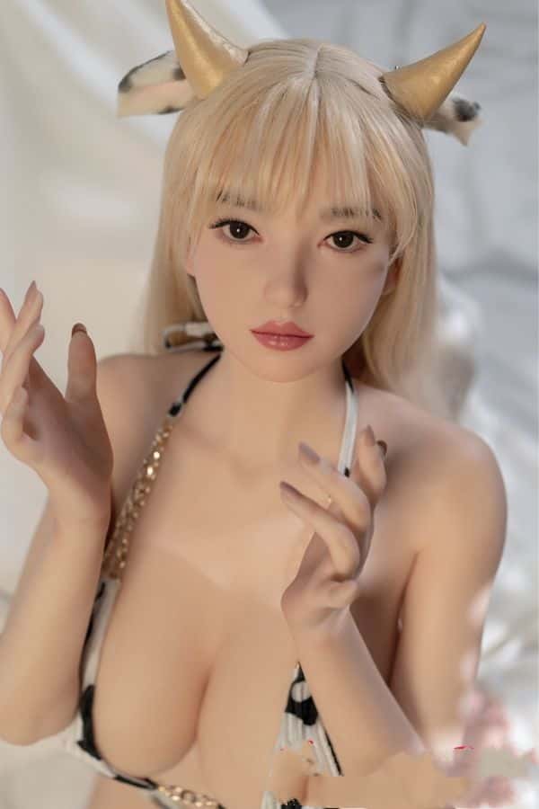 WAXDOLL 143cm #GE06Rヘッド フルシリコン製 ラブドール ダッチワイフ Hカップ リアルメイク付き 新型 安い - 究極のリアル体験を提供する高品質ラブドール