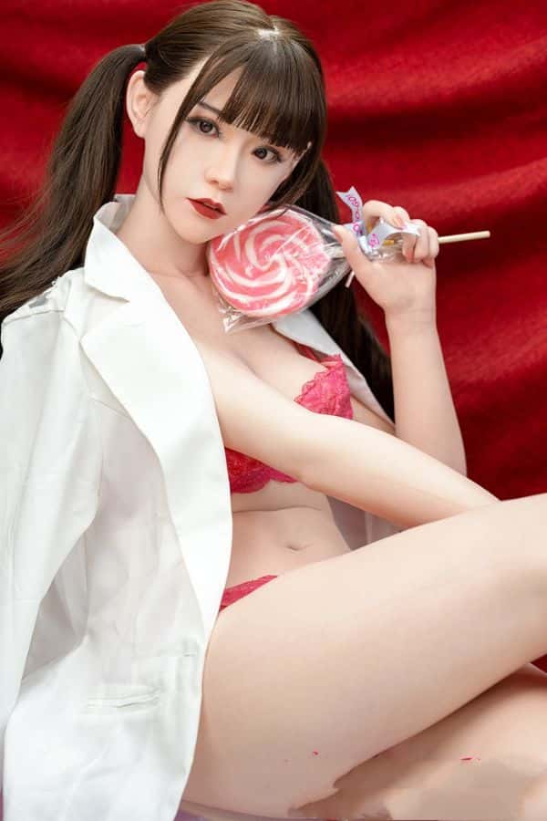 FANREAL 158cm F8ヘッド - Qian フルシリコン製ラブドール ダッチワイフ リアルドール Bカップ リアルメイク付き 高級レビュー