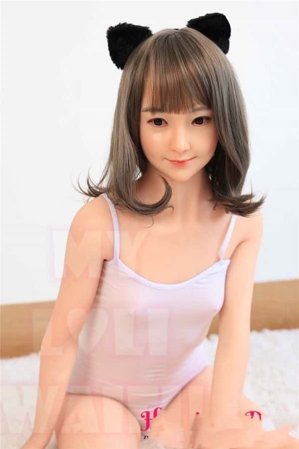 MyLoliWaifu 145cm 玲奈Rena TPE製ラブドール Aカップ ヘッド材質選択可能 メイク選択可能 リアルドール ダッチワイフ 低価格