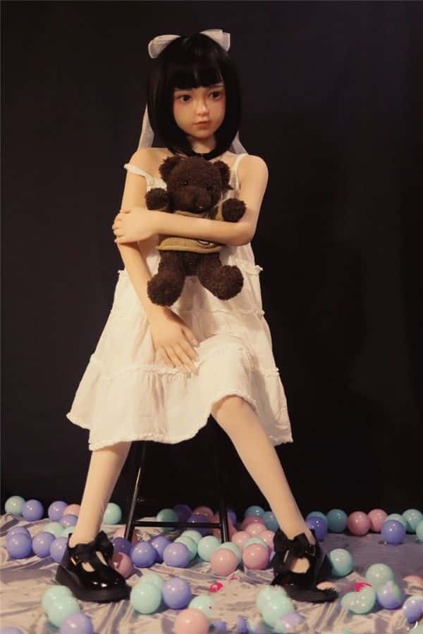 MyLoliWaifu 126cm 希咲 Kisa シリコンヘッド+TPEボディラブドール AAカップ - ヘッド材質とメイクが選べるコスパ抜群のダッチワイフ