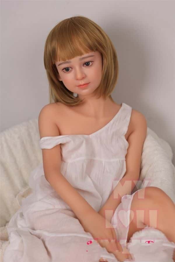 MyLoliWaifu 126cm Julie TPE製ラブドール AAカップ - ヘッド材質とメイクが選べるコスパ抜群のダッチワイフ