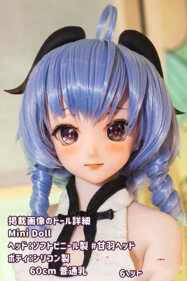 MiniDoll 60cm 甘羽ヘッド アニメミニドール セックス可能 普通乳 シリコン 身長選択可能 ラブドール ダッチワイフ 激安 - 究極のリアル体験を提供する高品質ラブドール