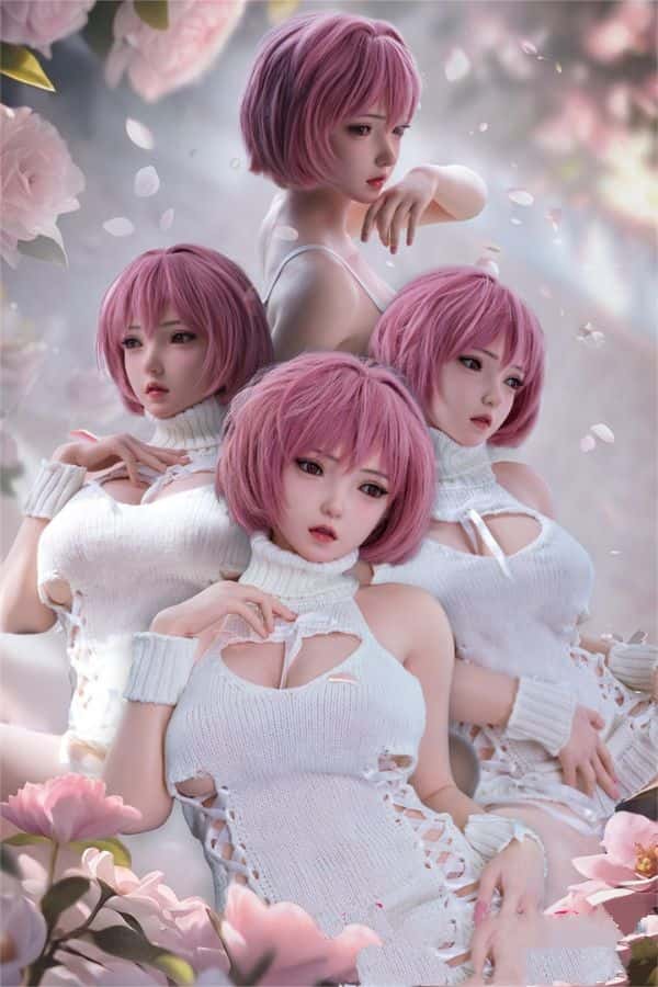 Houyu後遇 150cm 伊娃evaヘッド フルシリコン製ラブドール Eカップ アニメ風 二次元 - Houyu&RZRDOLLコラボ製品の高級リアルドールとしてのダッチワイフ