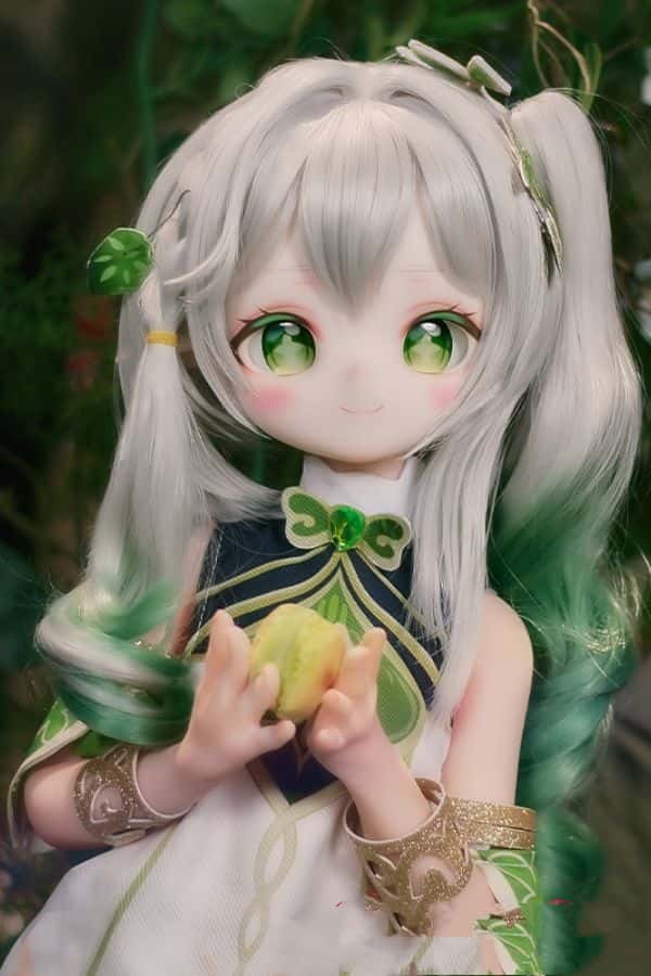 MOZUDOLL 85cm 草ちゃん TPE製アニメラブドール ダッチワイフ Aカップ 肌色＆眼球色＆メイク＆ウィッグ衣装は宣材写真と同じ 激安 - 究極のリアルさと手頃な価格を実現した高品質ラブドール