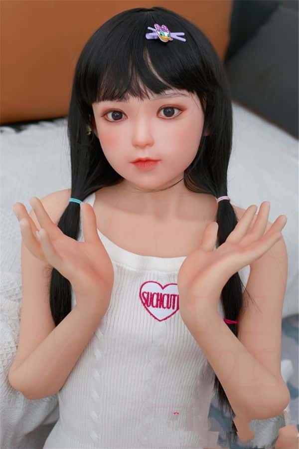 MyLoliWaifu 138cm 希咲 Kisa シリコンヘッド+TPEボディラブドール AAカップ - ヘッド材質とメイクが選べるコスパ抜群のダッチワイフ