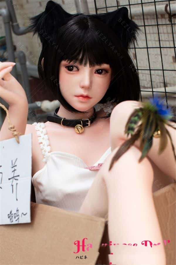 Bezlya 149cm Kヘッド シリコン製ヘッド＋TPE製ボディ ラブドール ダッチワイフ リアルドール 普通胸Cカップ M16ボルト カスタマイズ可能 低価格