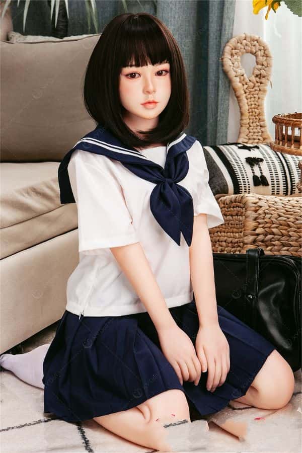 XYDOLL 138cm #1ヘッド 高級シリコン製ヘッド＋TPE製ボディ AAカップ貧乳 ラブドール ダッチワイフ 驚きの低価格
