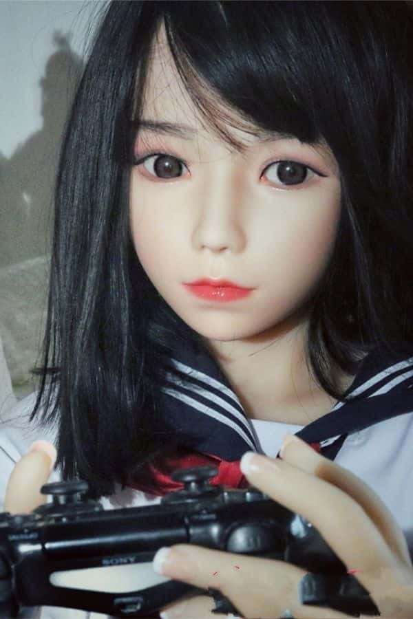 XYDOLL 138cm #4ヘッド 高級シリコン製ヘッド＋TPE製ボディ AAカップ貧乳 ラブドール ダッチワイフ 驚異の低価格