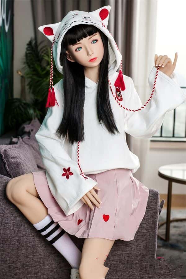 XYDOLL 152cm #4ヘッド 高級シリコン製ヘッド＋TPE製ボディ Aカップ ラブドール ダッチワイフ 驚きの低価格