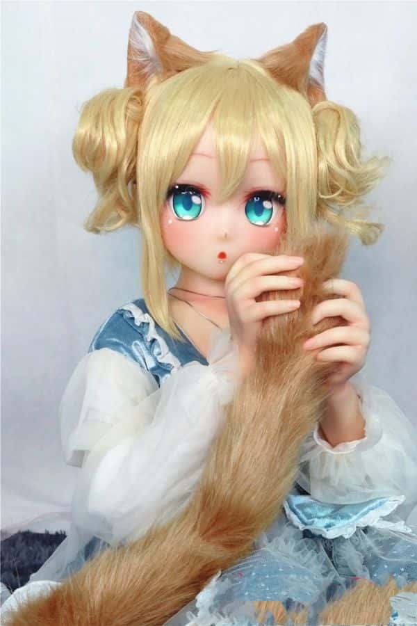 Aotume 135cm #57ヘッド TPE製ラブドール AAカップ 細身タイプ - ヘッド及びボディー材質選択可能なアニメドール ダッチワイフの低価格モデル