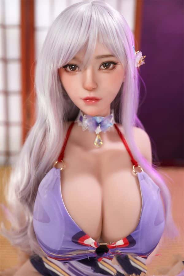 JYDoll 125cm 紫ちゃん シリコンヘッド＋TPE製ボディ Gカップ ラブドール ダッチワイフ リアルドール 驚きの低価格