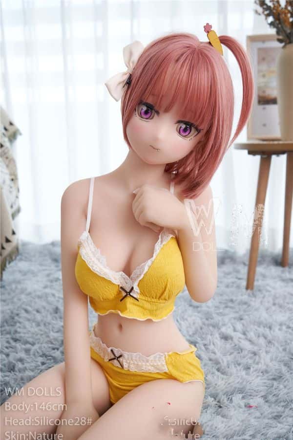 WMDoll 146cm #28ヘッド シリコン製ヘッド+TPE製ボディ mini アニメドール ラブドール ダッチワイフ 低価格レビュー