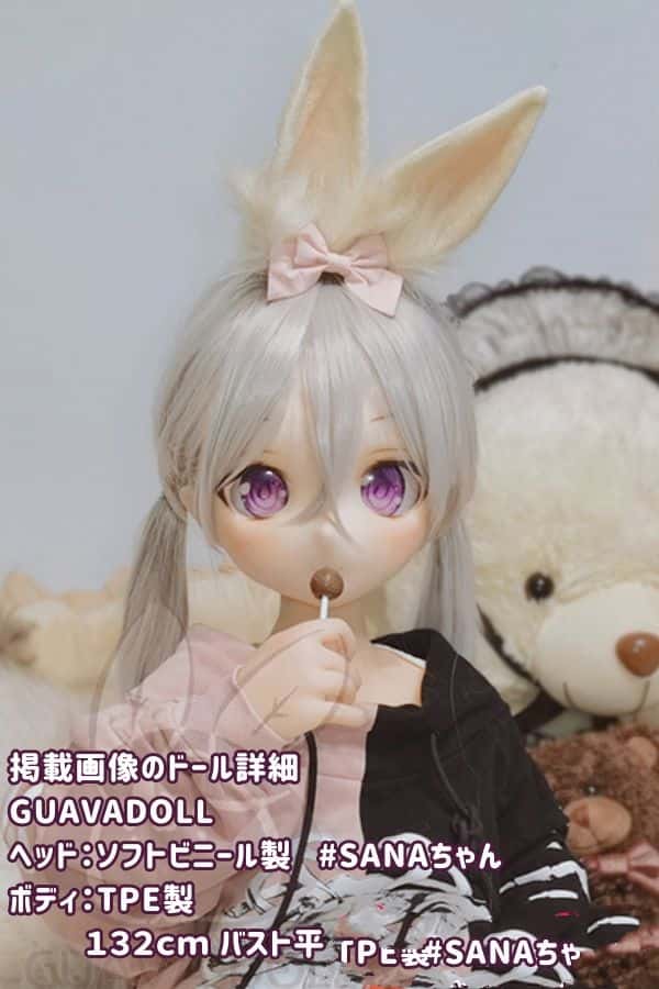 GUAVADOLL 132cm DM02ヘッド SANAちゃんアニメドールレビュー：ソフトビニール製ヘッドとTPE製ボディのラブドール、ダッチワイフの驚きの安さ