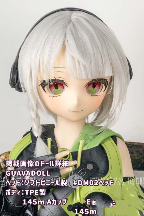 GUAVADOLL 145cm DM02ヘッド ソフトビニール製ヘッド+TPE製ボディ Aカップ アニメドール ラブドール ダッチワイフ 低価格