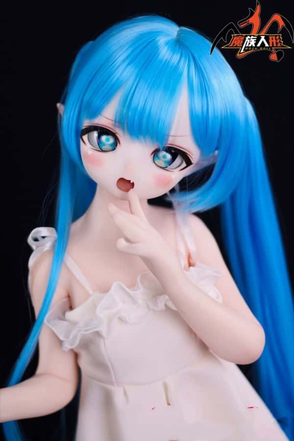 MOZUDOLL 85cm ニンフちゃんレビュー：ソフトビニール製ヘッドとTPE製ボディのAカップラブドール、肌色・眼球色・メイク・ウィッグ衣装が宣材写真通り、ダッチワイフとしてもアニメドールとしてもコストパフォーマンス抜群