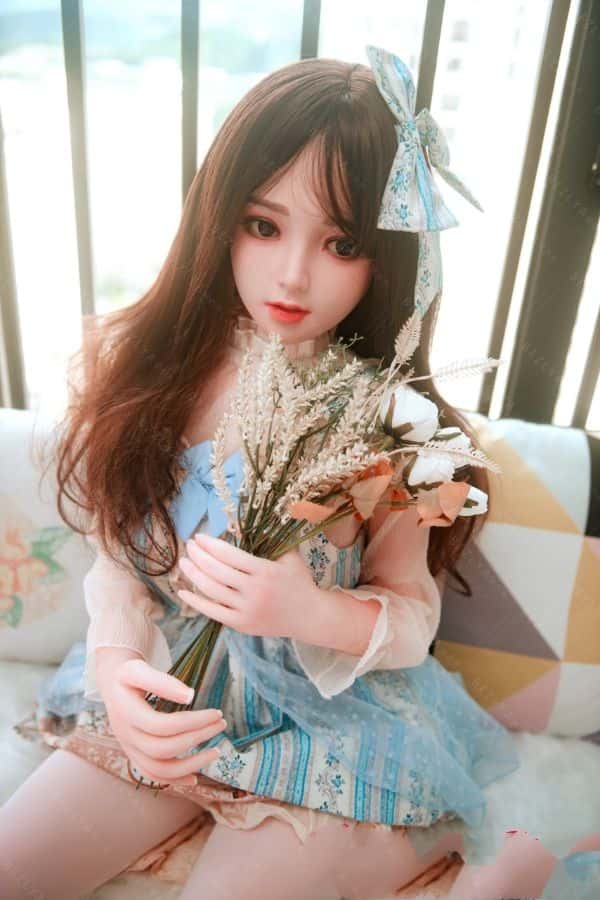 Bezlya 149cm 鈴蘭ヘッド シリコン製ヘッド＋TPE製ボディ ラブドール ダッチワイフ リアルドール 普通胸Cカップ M16ボルト カスタマイズ可能 低価格