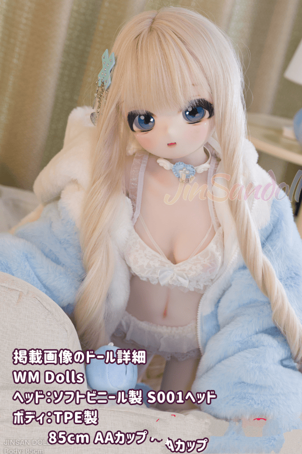 WMDoll 85cm S001ヘッド ソフトビニール製ヘッドとTPE製ボディのAAカップラブドール「綿綿 むっちこ」レビュー：オナホール付きのアニメ風ダッチワイフの驚異的なコストパフォーマンス