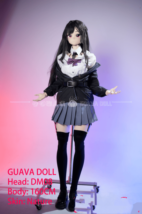 GUAVADOLL 160cm DM08ヘッド ソフトビニール製ヘッド＋PVC製ボディ Cカップ アニメドール 看板娘 球体関節 ラブドール ダッチワイフ 低価格